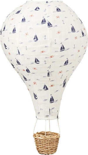 Lamp, Hot Air Balloon - Sailboats