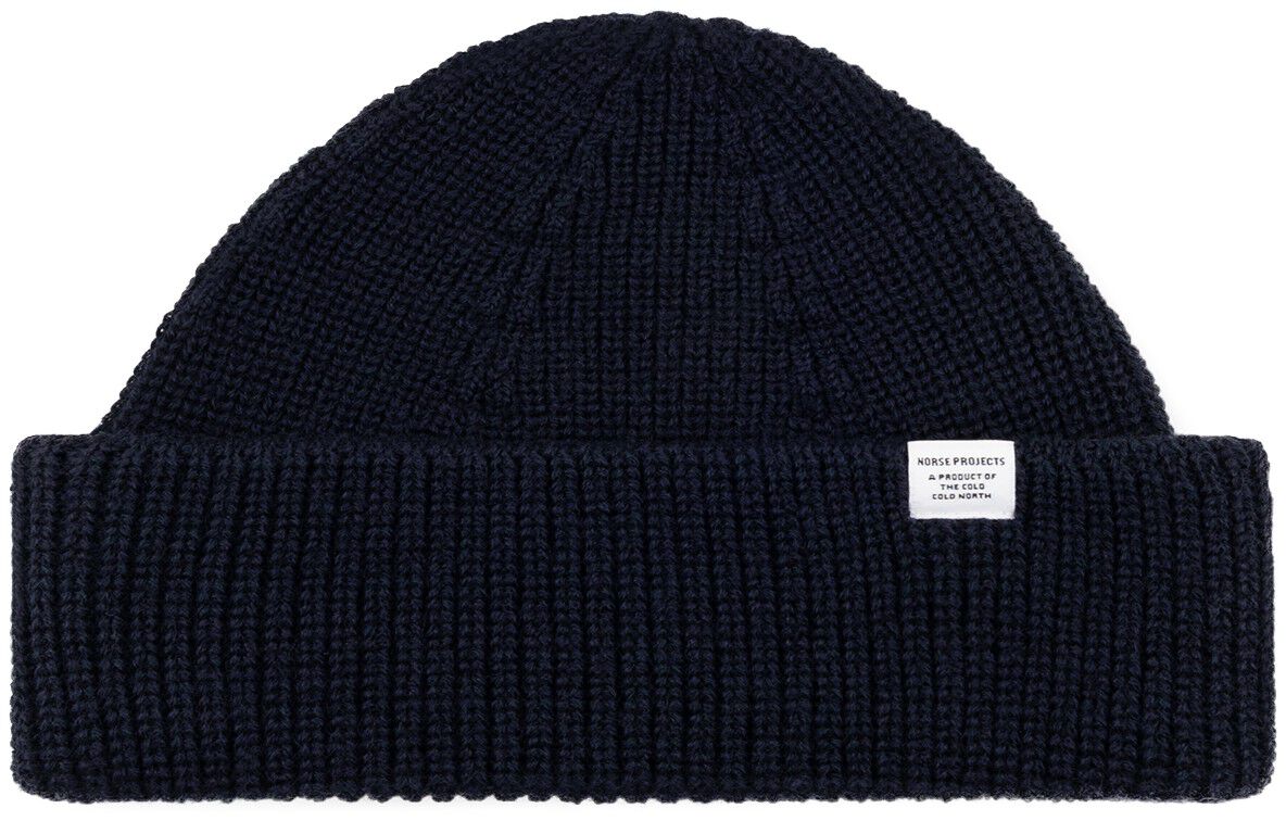 Shallow Cotton Wool Rib Beanie