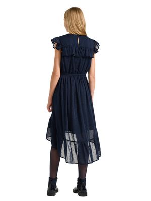 &Auml;rml&ouml;s kl&auml;nning i chiffong med vola