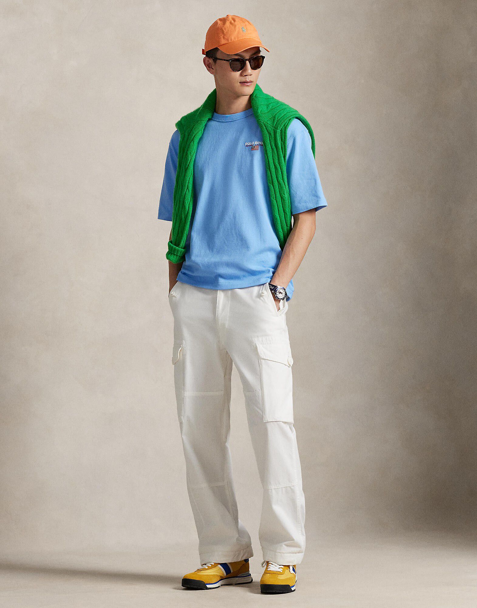 Relaxed Fit Polo Sport Jersey T-Shirt