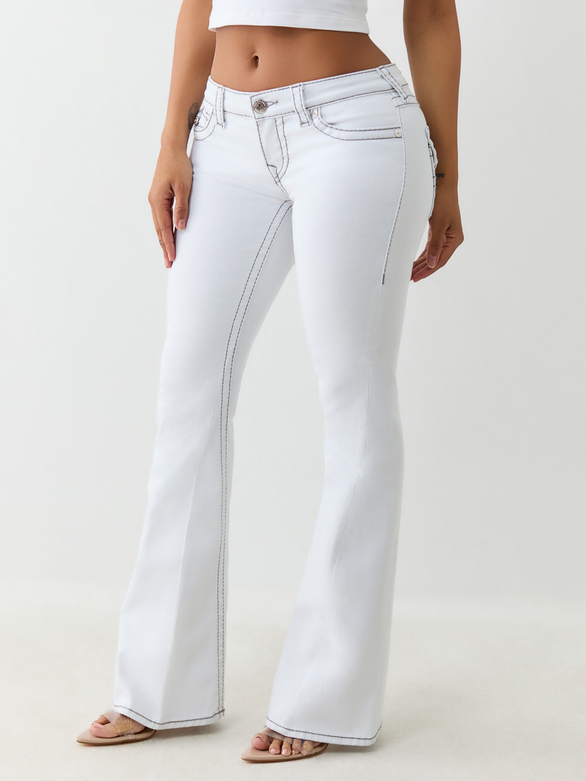 JOEY LOW RISE FLARE FLAP BIG T