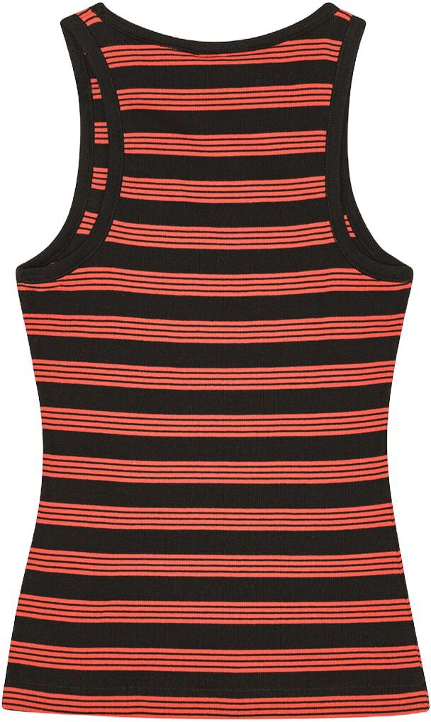 Soft Cotton Rib Striped Tank Top