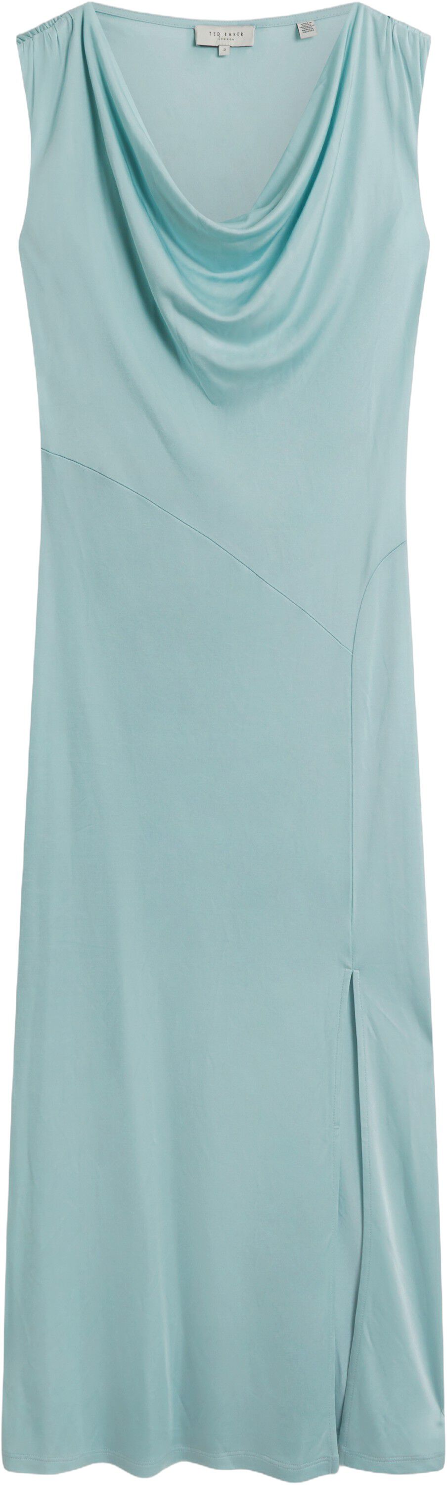 ASORELA Cowl Neck Maxi Jersey Dress