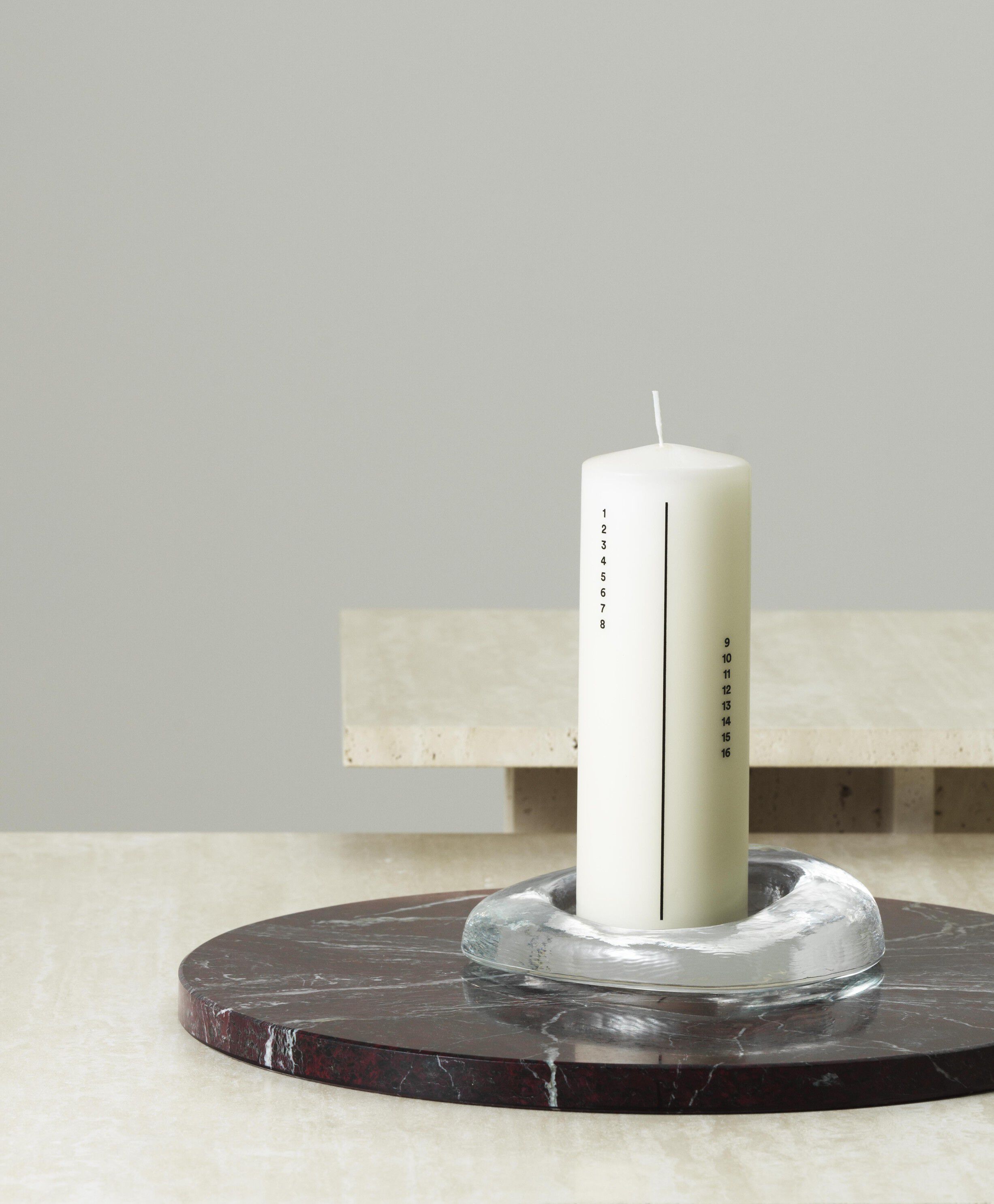 Calendar Candle Off White