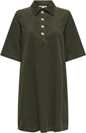 ONLGRY-NESSA S/S CORD DRESS PNT