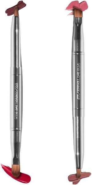 DOUBLE-ENDED LIP & EYE BRUSH DUO