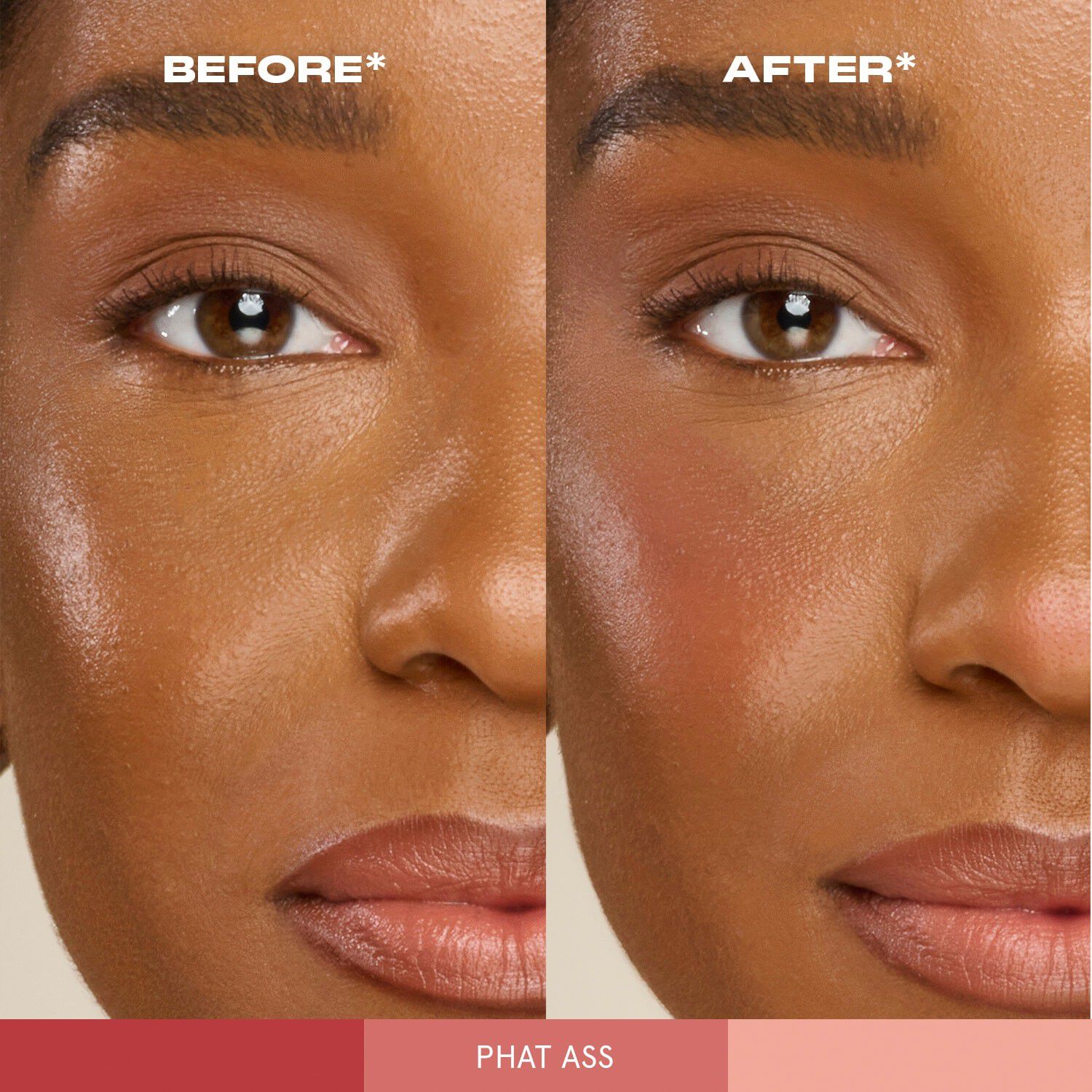 Cheek Clapper 3D - Trio med strukturerat blush