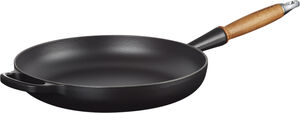 Stekpanna m/trähandtag Signature gjutjärn
