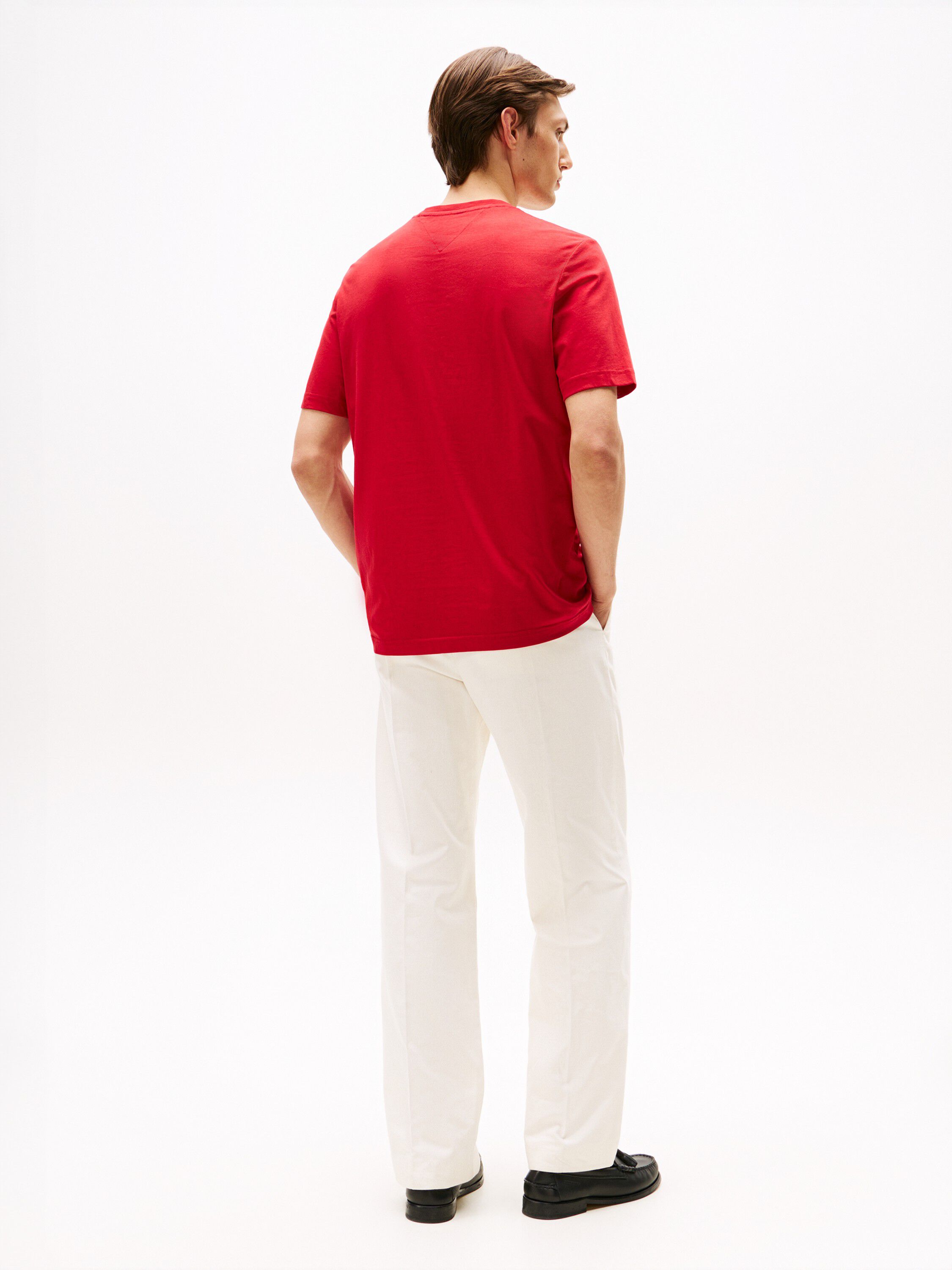 Logo Embroidery Insert Jersey T-Shirt