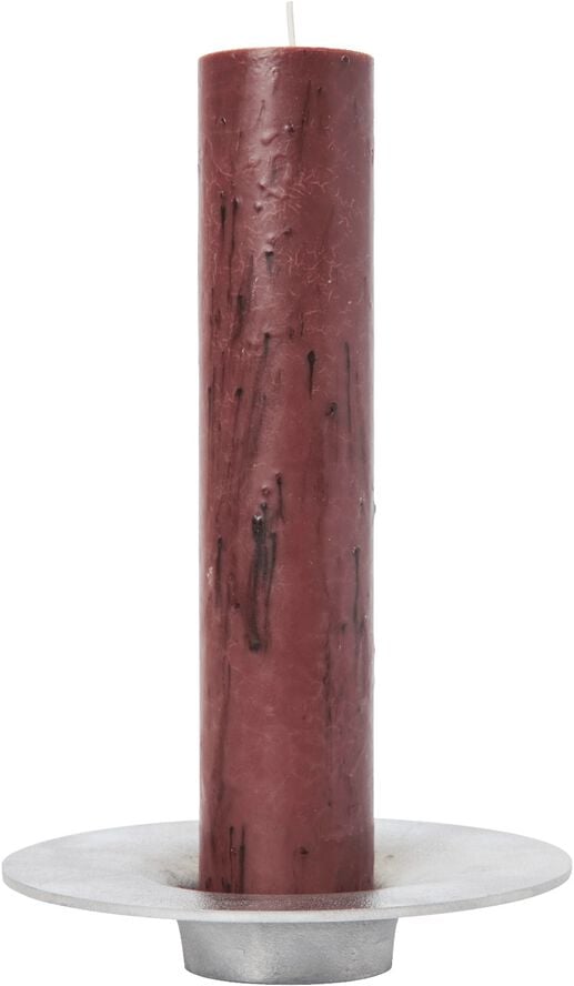 Soothe Block Candle Holder - Aluminium