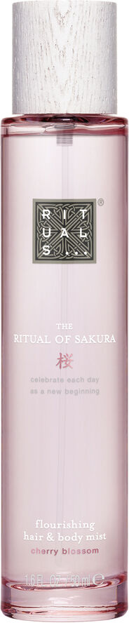 The Ritual of Sakura Hair & Body Mist