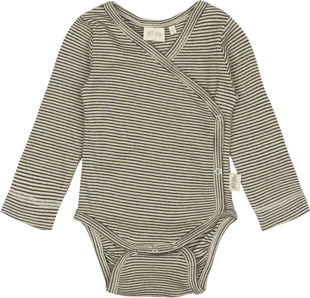 PPDian Body L/S fold over stripe NOOS