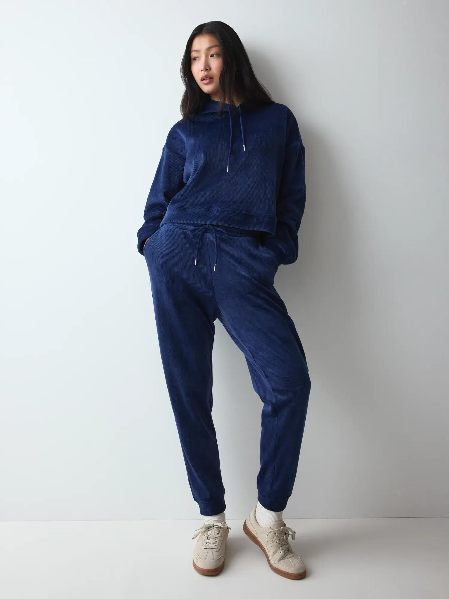 Velour Rib Trousers