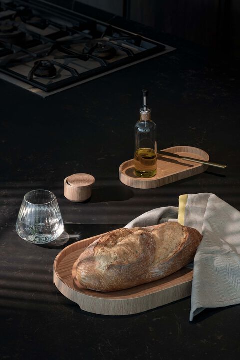 Wood Tray, Big Oak, 31x47x3,5 cm