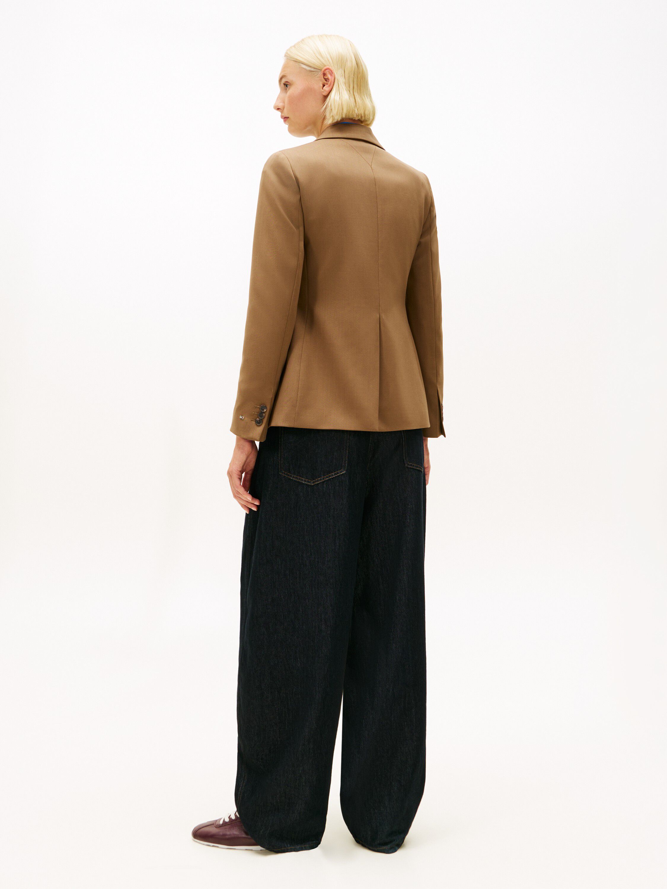 TIMELESS WOOL REG STRT SB BLAZER