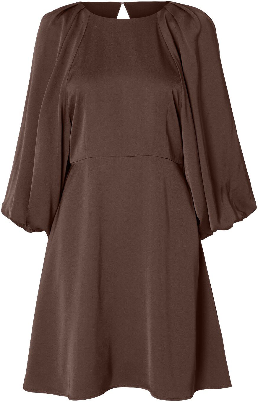 SLFLAURINA 3/4 SHORT OPEN BACK DRES