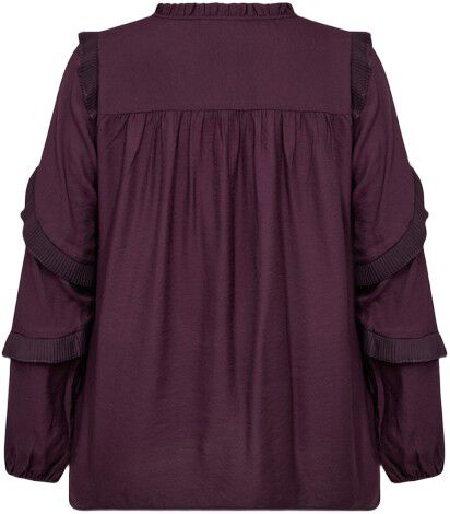 Curvy WA-SAFIA 1 Bluse Lilla