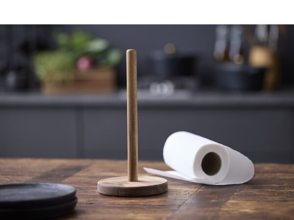 Köksrullehållare 28 cm Akaciaträ