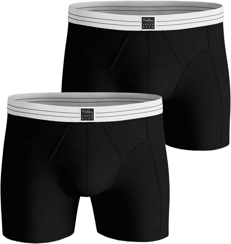 VISCOSE COTTON BLEND BOXER 2p