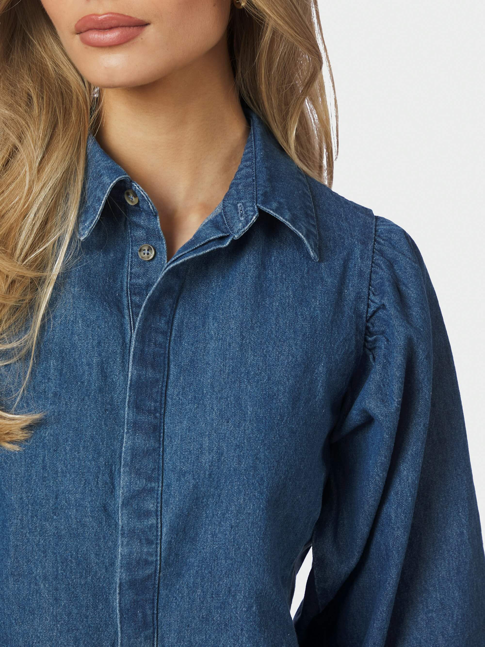 Wandana Denim Blouse