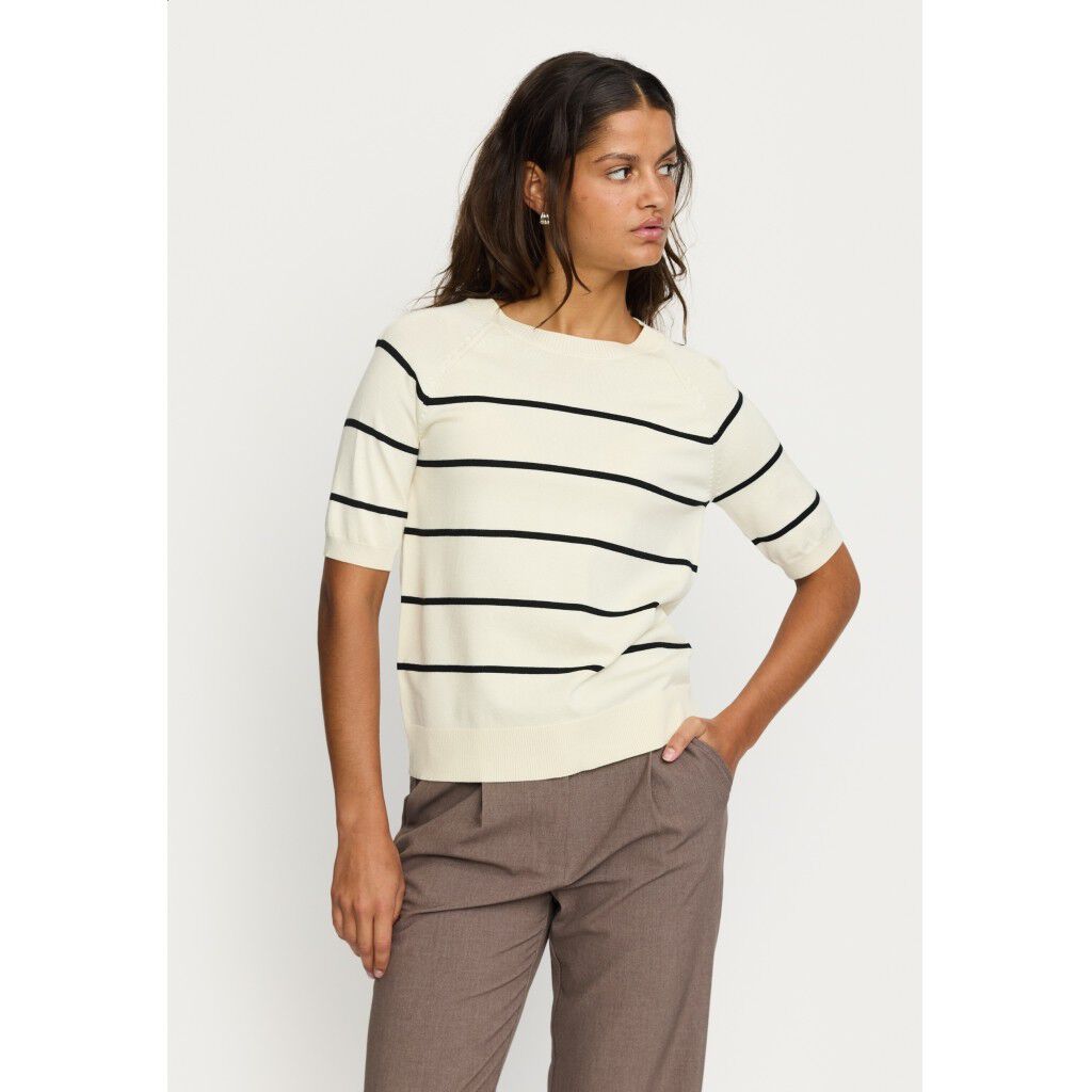 SRMarla Stripe SS Knit