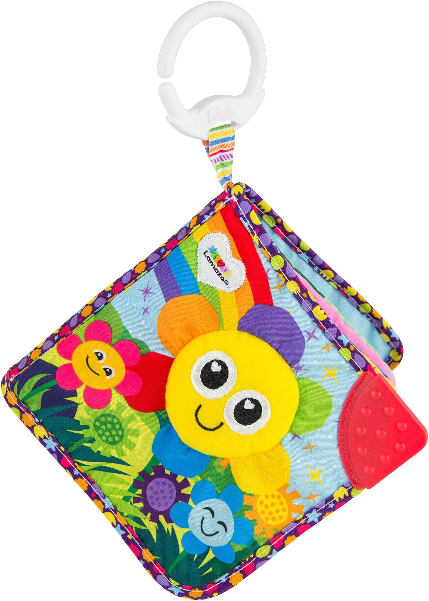 Lamaze stof bog m farver