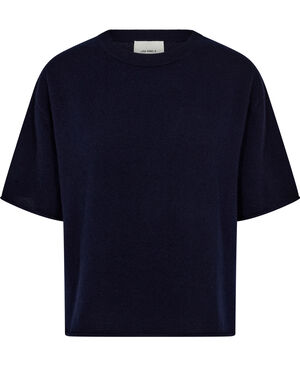 Cila T-Shirt Navy Size 2