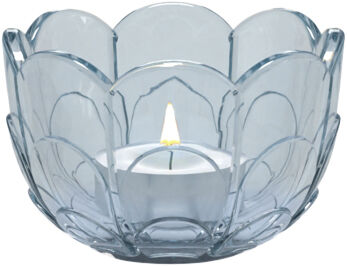 Lily Fyrfadsstage &Oslash;7 cm blue iris