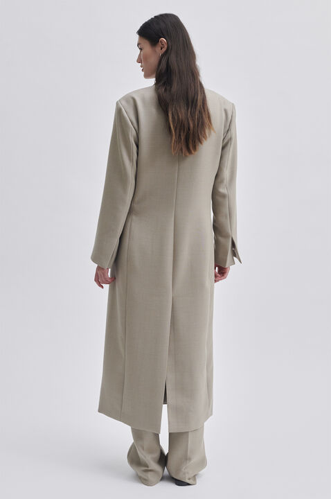 Maxine Wool Long Blazer