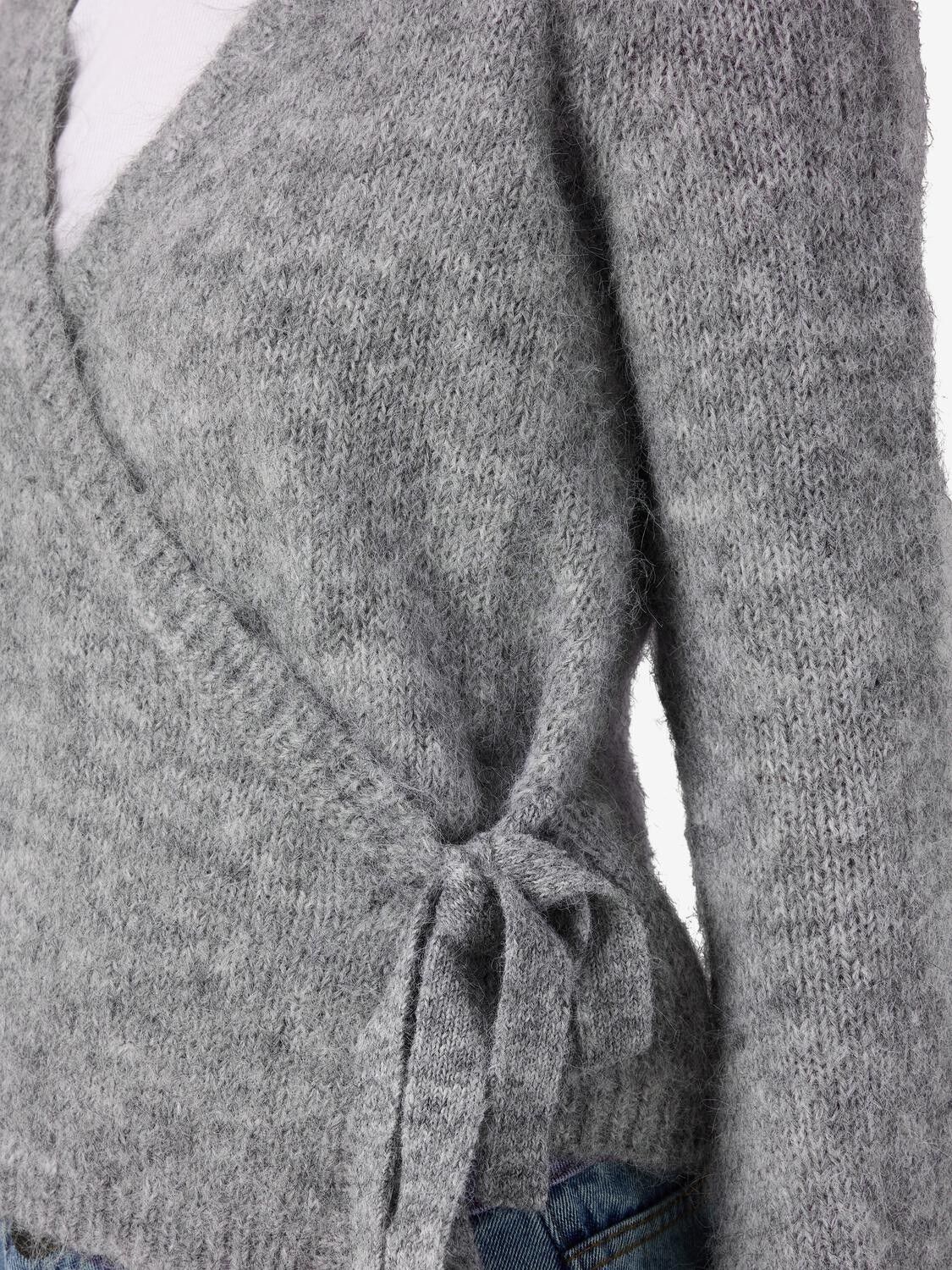 NMSUTTON L/S WRAP KNIT TOP FWD