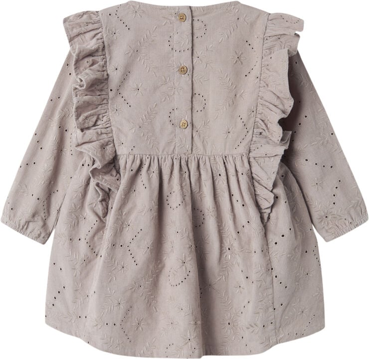 NMFBINE LS LOOSE CORD DRESS 6115-CG