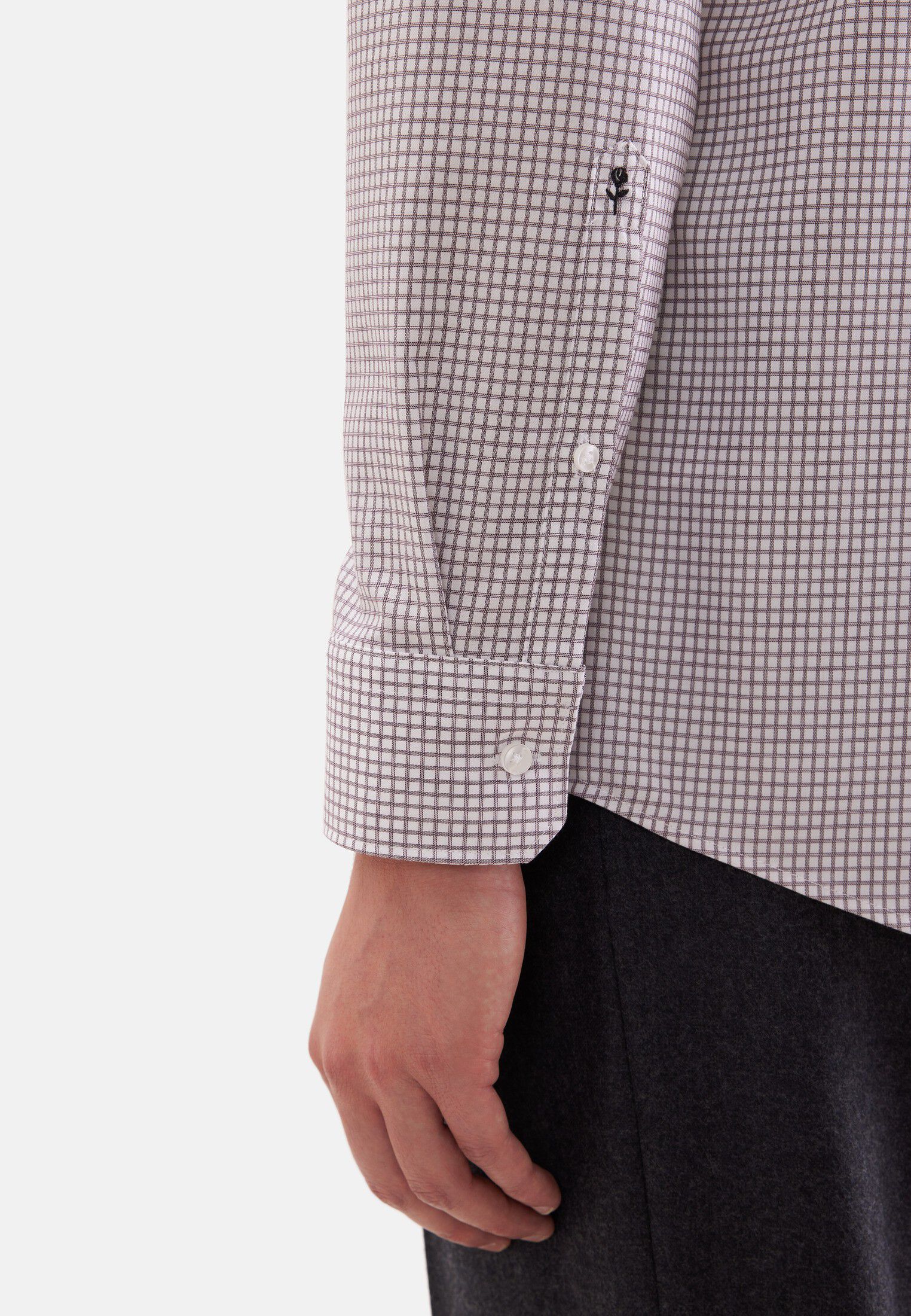 Business shirt Regular 1/1 Button-down Check