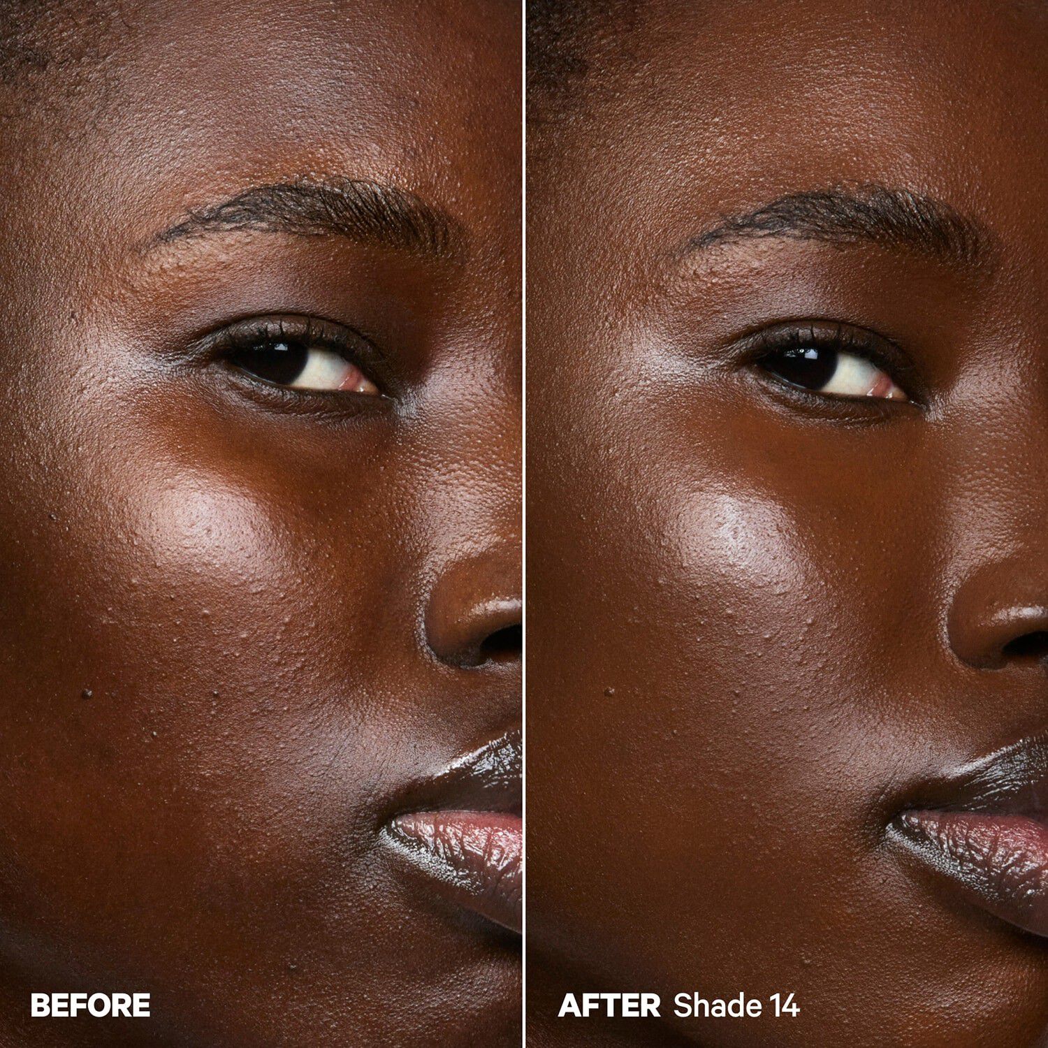 En ren, icke-komedogen stick-concealer i gelkr&auml;m med byggbar t&auml;ckning,