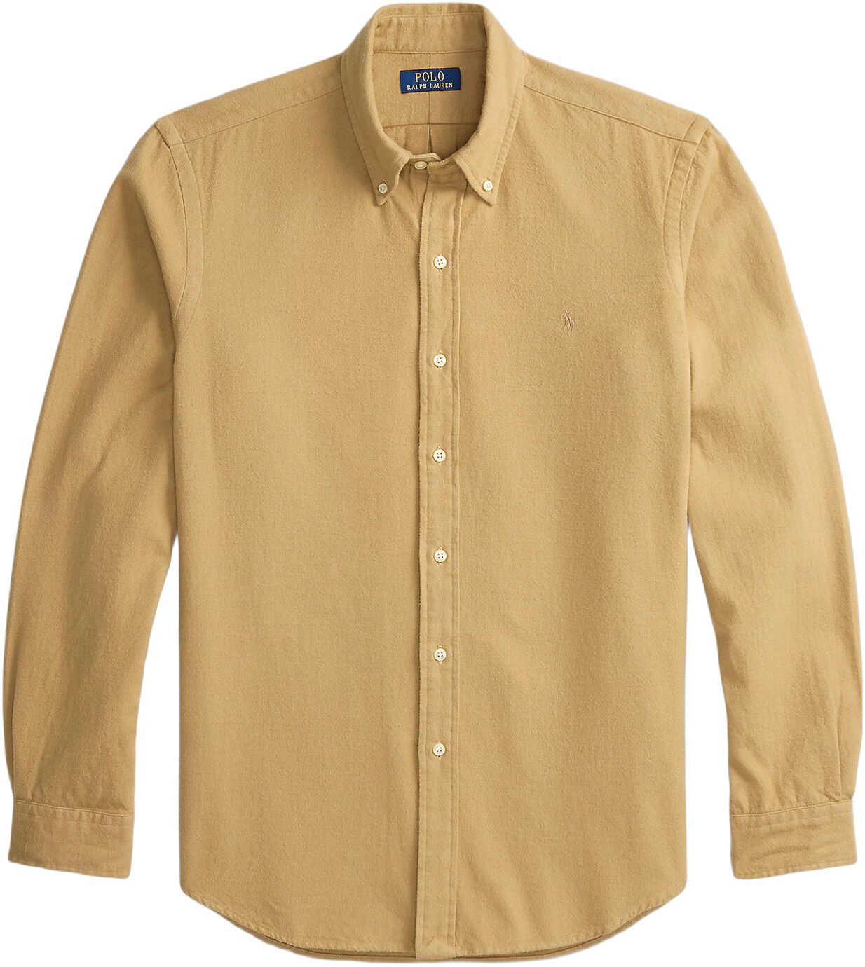 Custom Fit Brushed Flannel Shirt