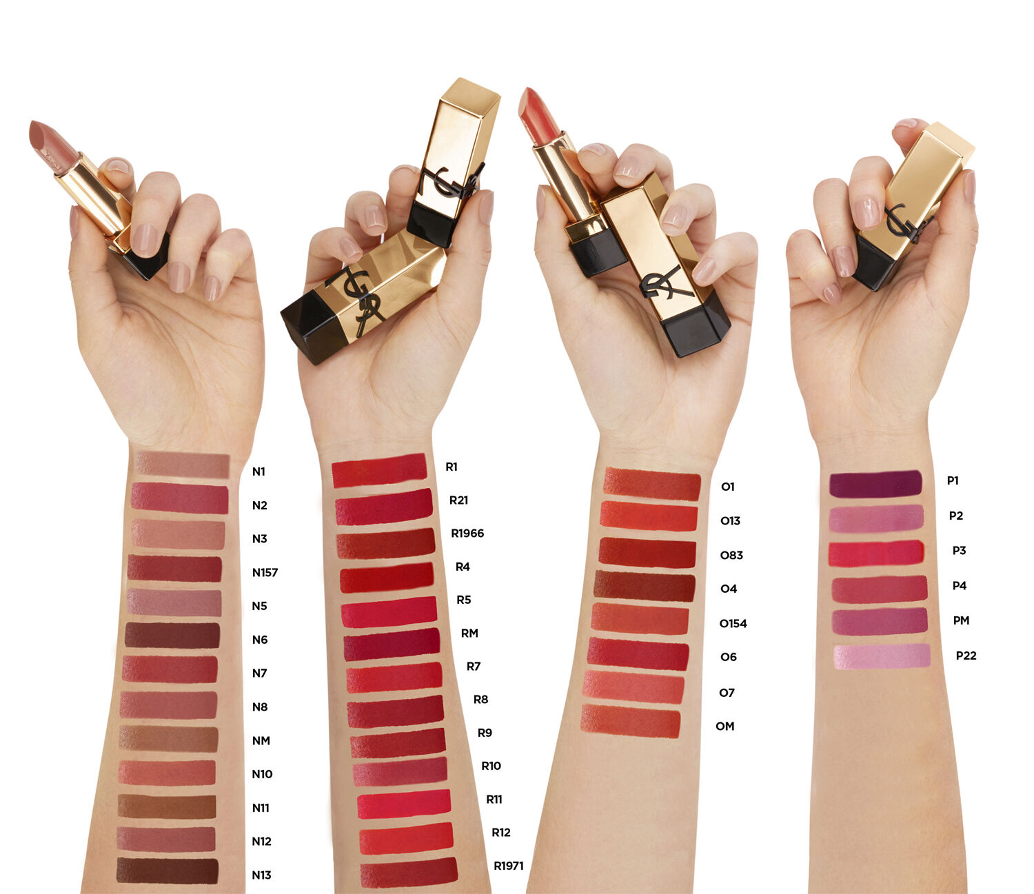 Yves Saint Laurent Rouge Pur Couture Pure Color-In-Care Satin Lipstick
