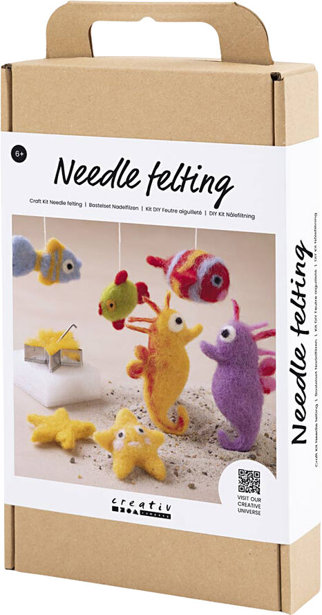 DIY Kit Nålefiltning, Dyr i vandet