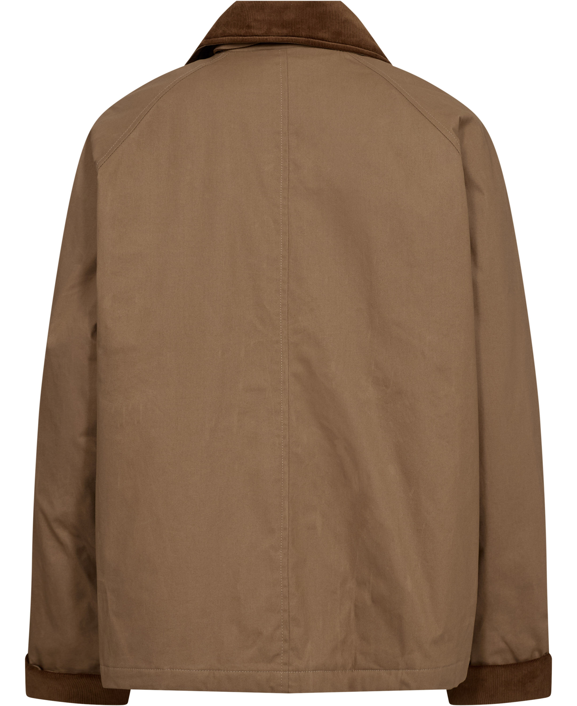 Emmy 4 coated jakke med fl&oslash;jlskanter - GRS