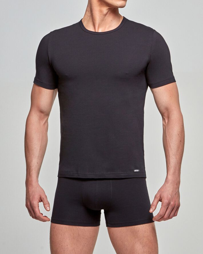 T-shirt O Neck Cotton Stretch