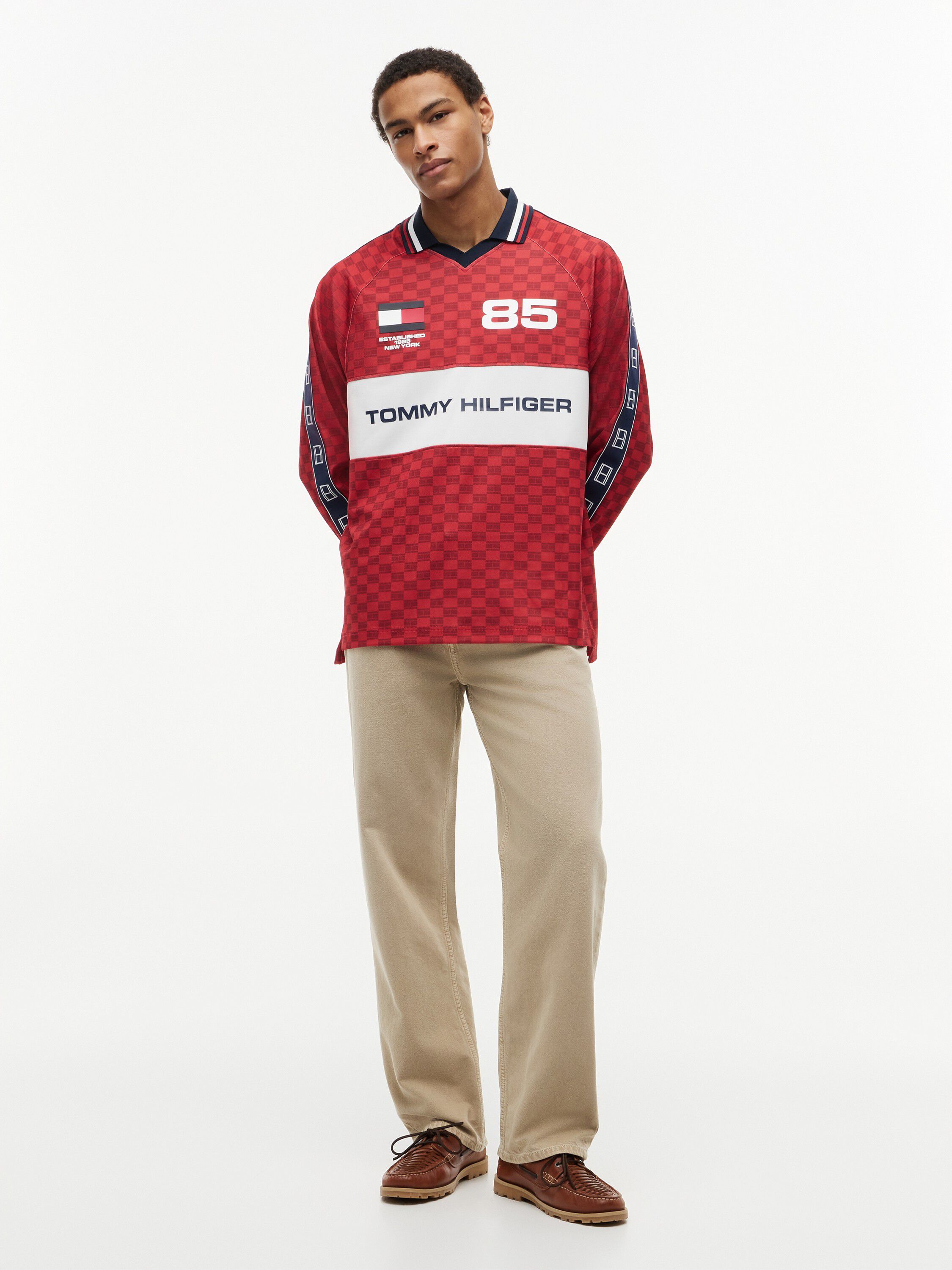 COUNTRIES LS PIQUE PRINTED RUGBY