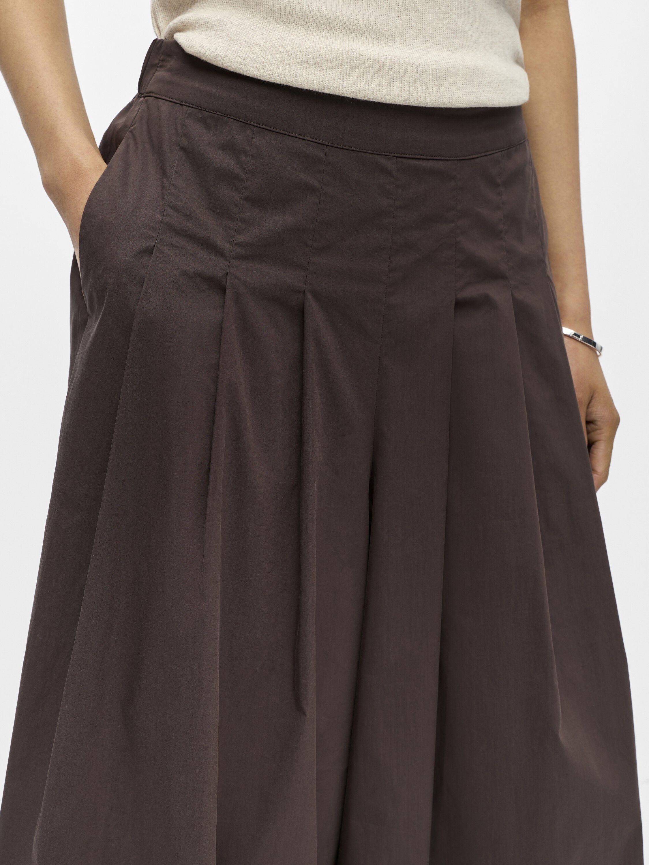 Objpaige Hw Plisse Culotte byxa 145