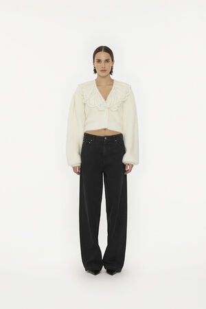 WIDE LEG 5 POCKET JEANS