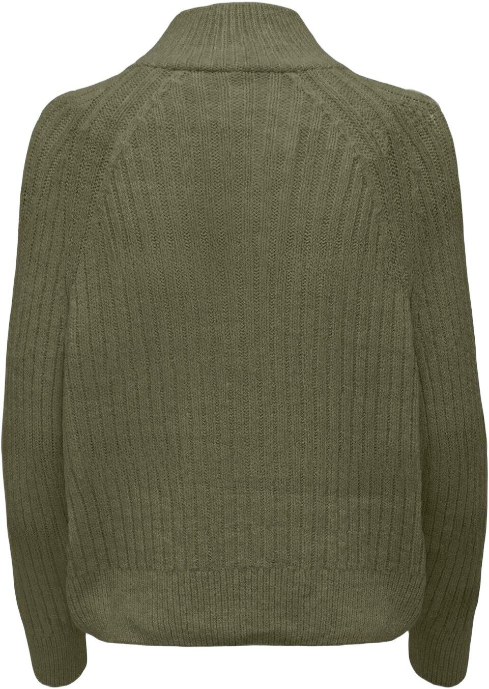 ONLLEISE FREYA LS ZIP HIGH NECK KNT