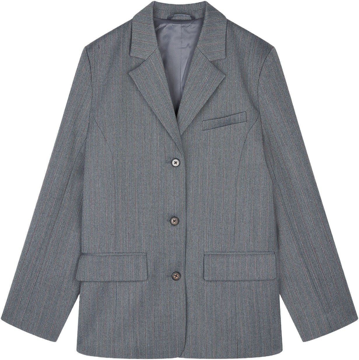 Herringbone Pin Less Blazer