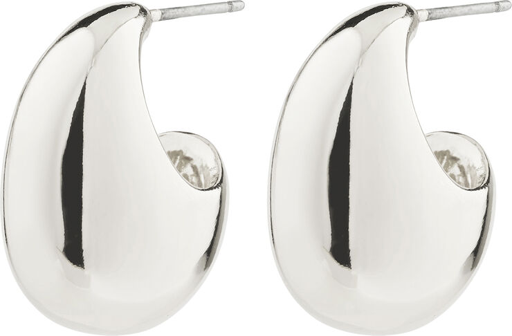 INTENT earrings silver-plated