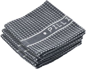 Diskdukar Pillivuyt 32 x 32 cm 3 st Blå/Vit 100% ekologisk b