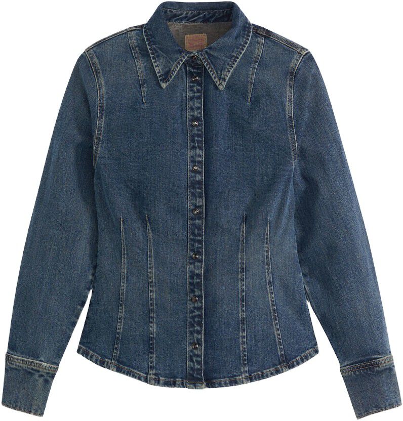 LS SHAPED SHIRT DOLLY PARDON M