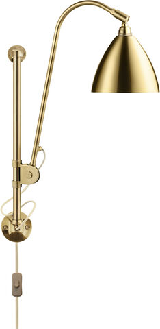 BL5 Wall Lamp - ¯16 (Base: Brass, Shade: Shiny Brass)