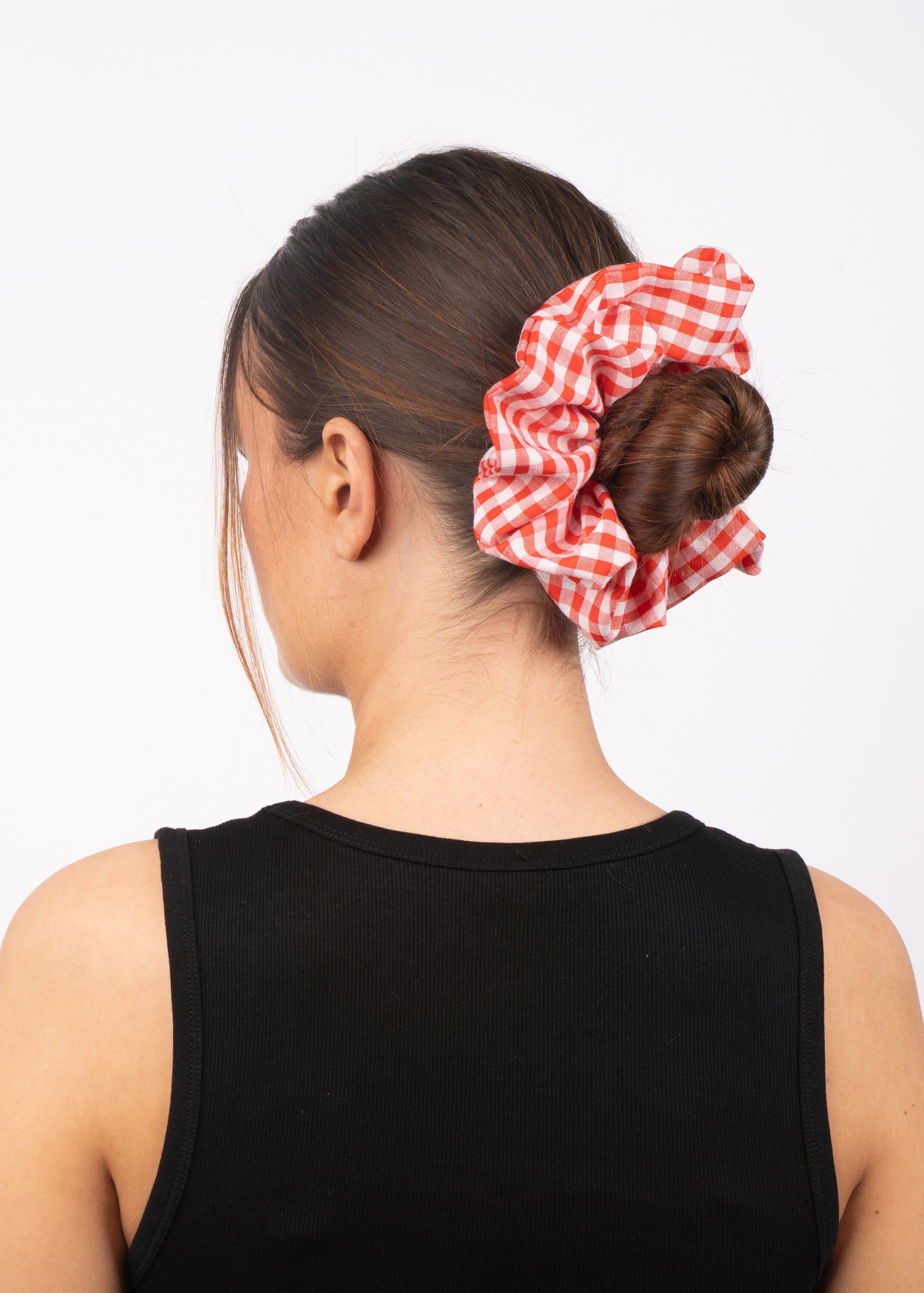 Checkered Grande Scrunchie