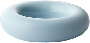 BOB CANDLE HOLDER, LARGE, LIGHT BLU