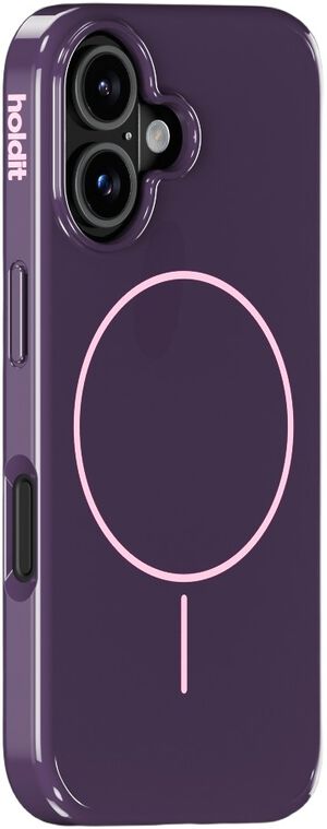 Mono Case Magsafe iPhone 16 Deep Plum/Pink